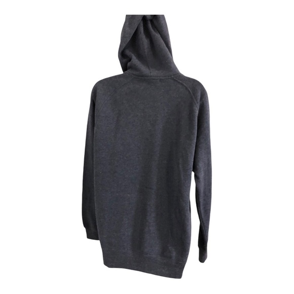 Obey charcoal gray oversized monogrammed hoodie size large new - Picture 7 of 9
